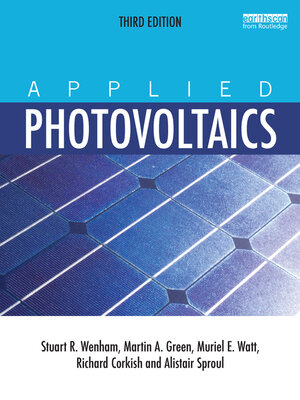 cover image of Applied Photovoltaics